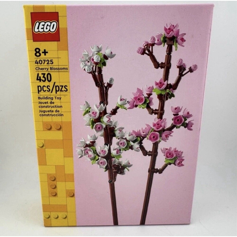 LEGO Flowers: Cherry Blossoms (40725) New in Box